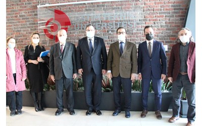 Ostim Teknik Üniversitesi Rektörü Prof. Dr. Sn. Murat Yülek'i Ziyaret Ettik