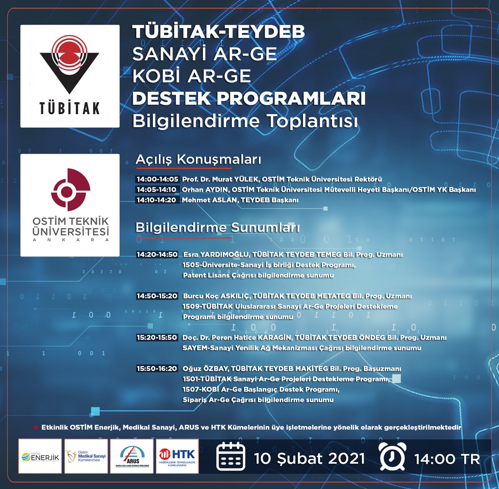 TEYDEB Destek Programları Bilgilendirme Toplantısı 