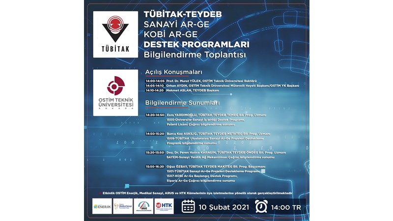 TEYDEB Destek Programları Bilgilendirme Toplantısı
