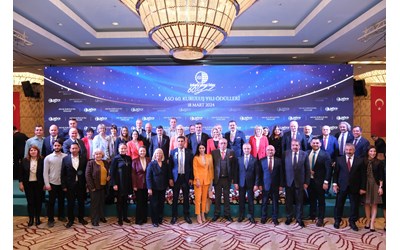 Ankara Sanayi Odası (ASO) 60. Kuruluş Yılı Ödülleri Töreni'nde 3 Üyemiz Ödül Aldı!