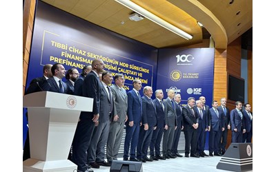 Tıbbi Cihaz Sektörünün MDR Sürecinde Finansmana Erişimi Çalıştayı ve Prefinansman Protokolü İmza Töreni’ne Katıldık