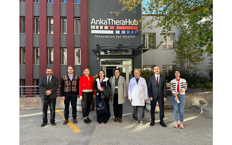 OSTİM Medikal Kümelenmesi ve SSB’den AnkatheraHub’a Ziyaret