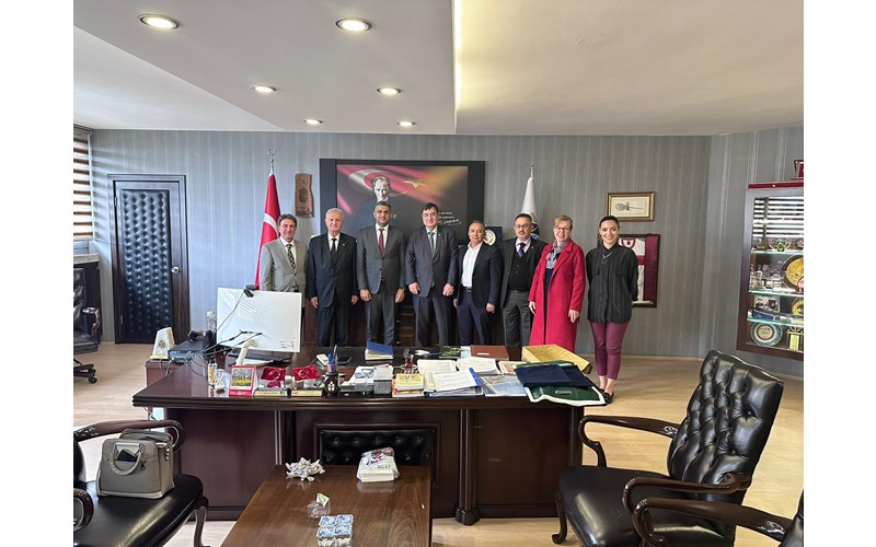 KOSGEB OSTİM Müdürü Hasan Şenel'i Ziyaret Ettik