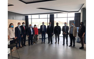 Lübnan Sağlık Bakanı Hamad Hasan'ın Ostim Ziyareti