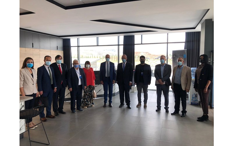 Lübnan Sağlık Bakanı Hamad Hasan'ın Ostim Ziyareti