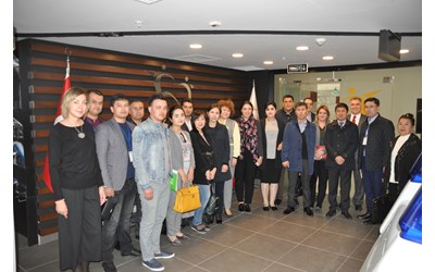 Kazakistan, Kırgızistan, Özbekistan ve Tacikistan Devlet temsilcileri Ortak Showroomu Ziyaret Etti