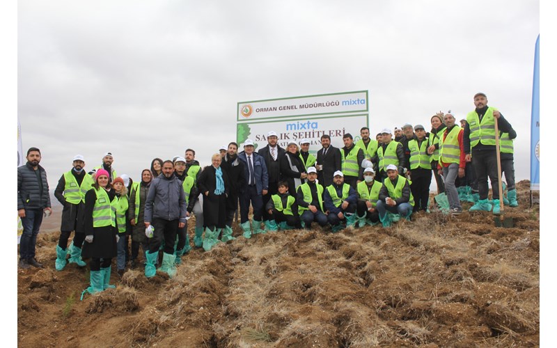 Mixta Sağlık Şehitleri Ormanı - Ağaç Dikme Töreni