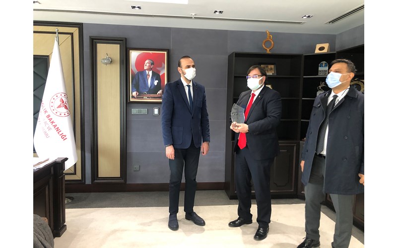 TİTCK Kurum Başkanı'na Ziyaretimiz