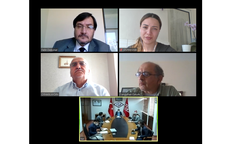 TSE Başkanı Prof. Dr. Adem Şahin ile Online Toplantımızı Gerçekleştirdik!..