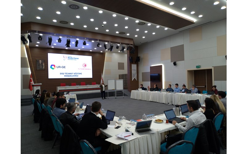 III. UR-GE Projesi Dış Ticaret Eğitimimiz Başladı!