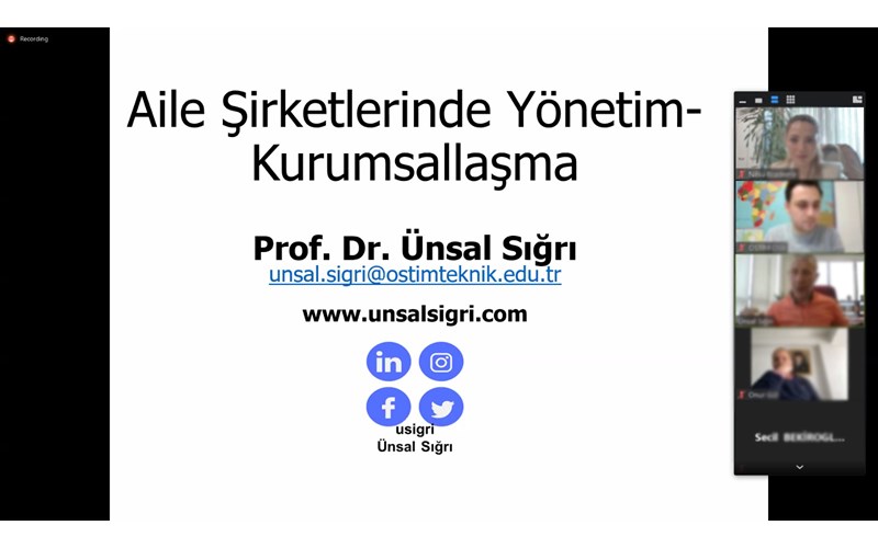 UR-GE Kapsamında Finansal Risk Yönetimi Eğitimi Gerçekleştirdik