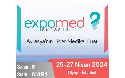 Expomed Eurasia 2024 Fuarı'ndayız!