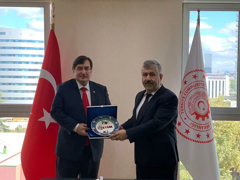 T.C. Sanayi ve Teknoloji Bakan Yardımcısı Sn. Çetin Ali Dönmez'i Ziyaret Ettik