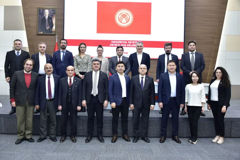 Kırgızistan Heyeti Ostim Ziyareti