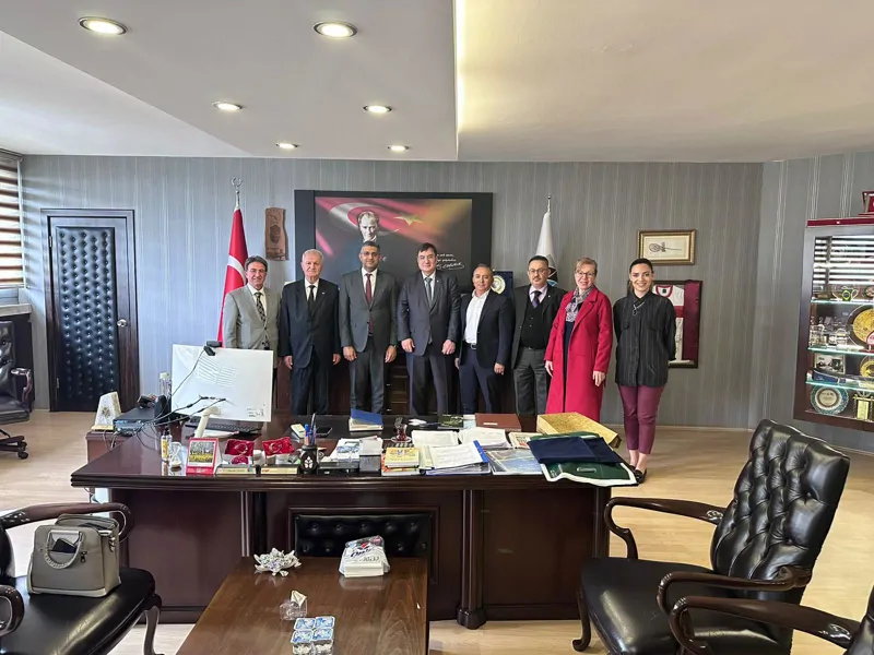 KOSGEB OSTİM Müdürü Hasan Şenel'i Ziyaret Ettik