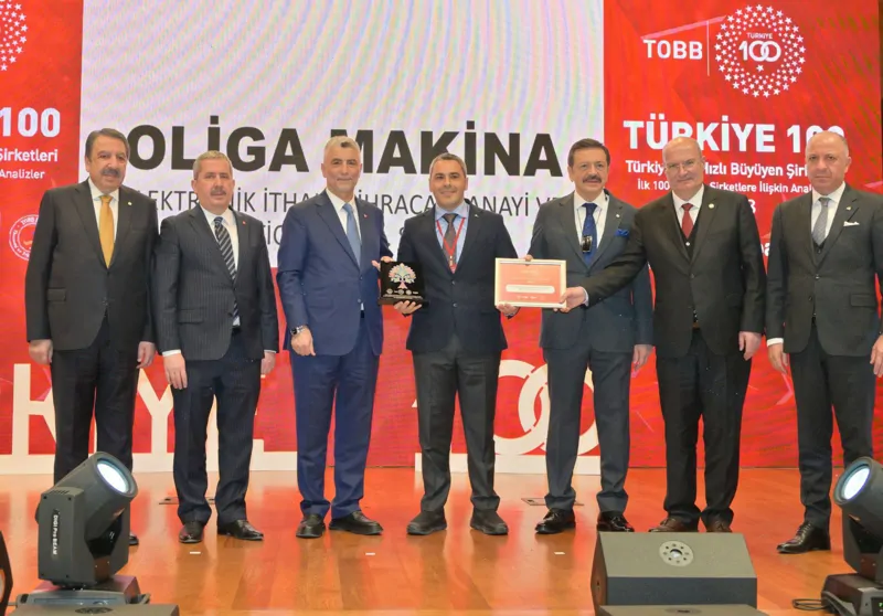 Küme üyemiz Türkiye'nin en hızlı büyüyen 100 şirketi arasında!