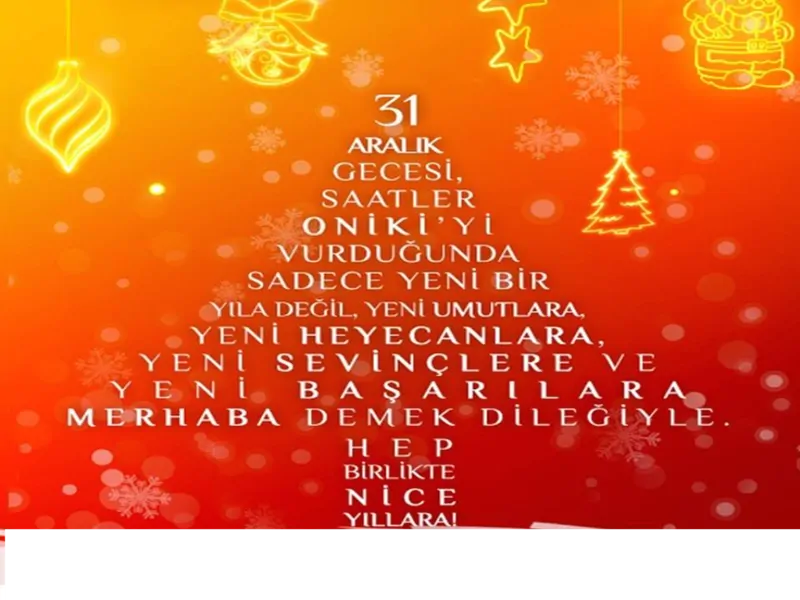 YENİ YIL MESAJI