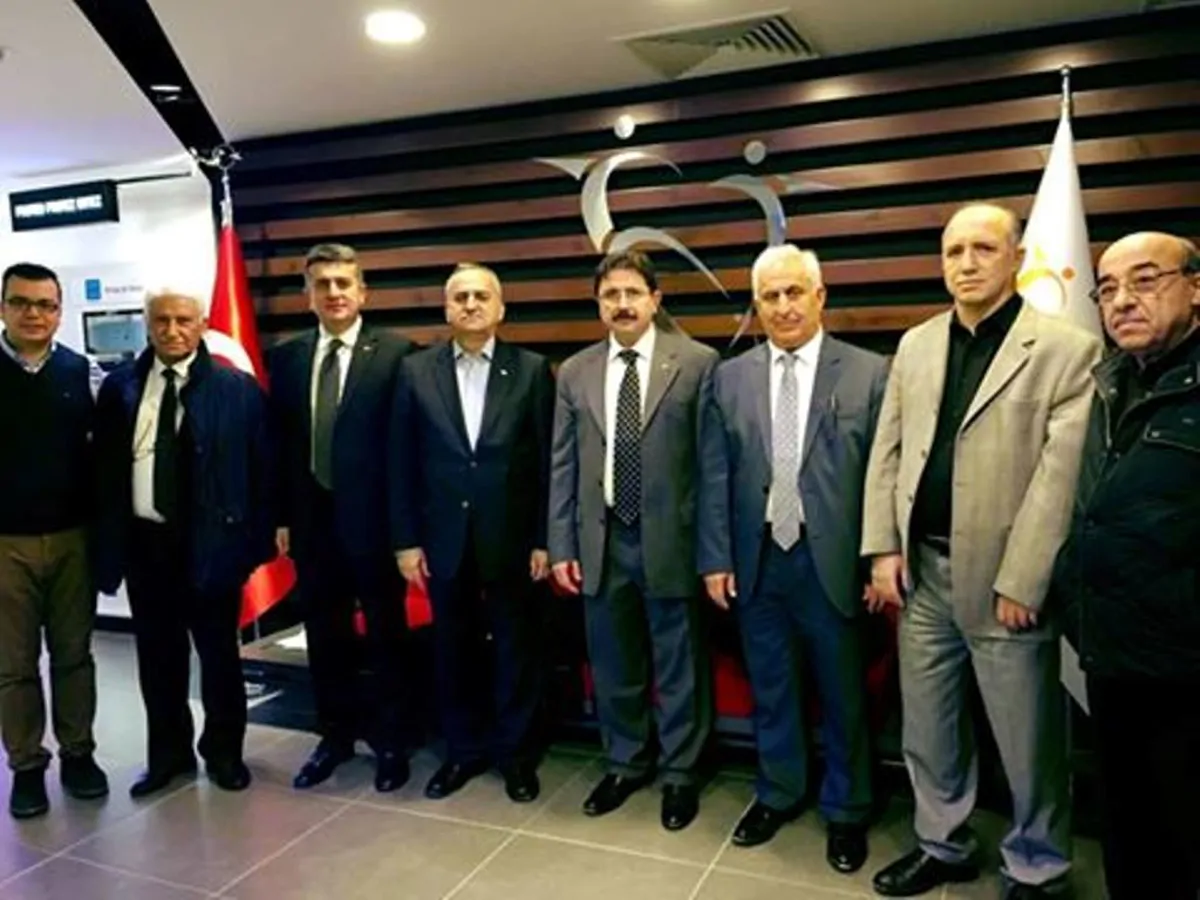 TC Sağlık Bakanlığı Türkiye Kamu Hastaneleri Kurumu Ankara 3. Bölge Genel Sekreteri Doç. Dr. Halil İbrahim Yakut Ortak Showroom Ziyareti