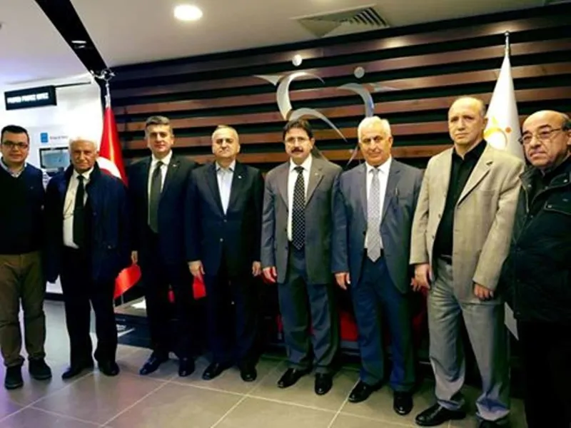 TC Sağlık Bakanlığı Türkiye Kamu Hastaneleri Kurumu Ankara 3. Bölge Genel Sekreteri Doç. Dr. Halil İbrahim Yakut Ortak Showroom Ziyareti