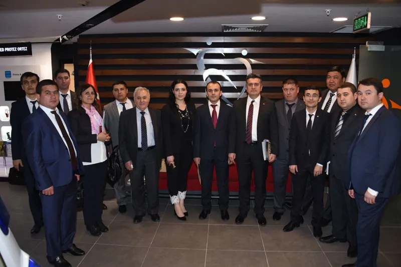 Özbekistan Mikrokredit Bank Heyeti OSTİM'i ve Ortak Showroom'umuzu ziyaret etti!..