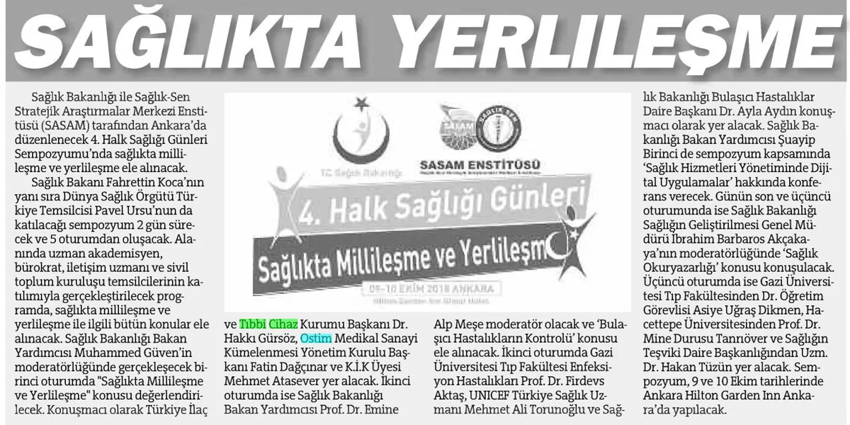 Basın'dan
