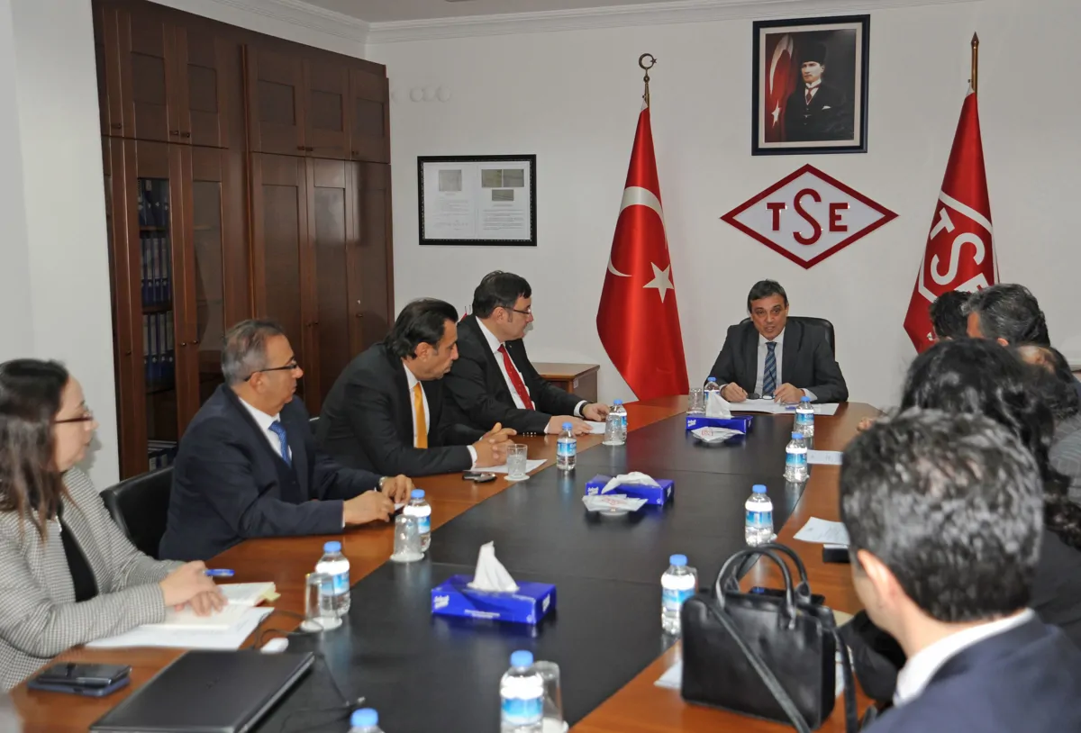 TSE Başkanı Prof. Dr. Adem Şahin'i Ziyaret Ettik!..