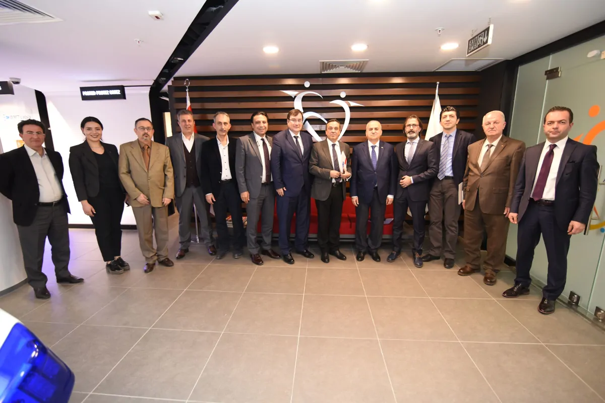TSE Başkanı Ortak Showroomu Ziyaret Etti