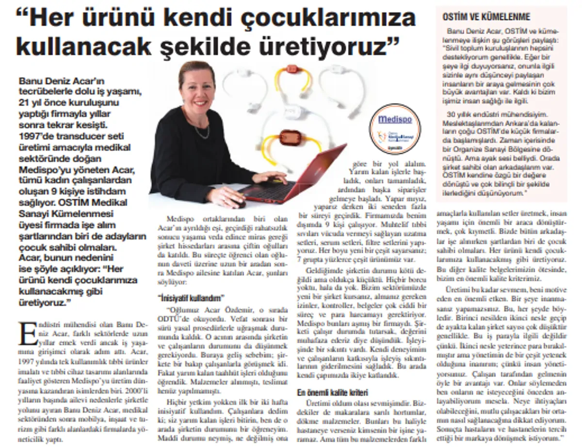 Basın'dan - Ostim Gazetesi