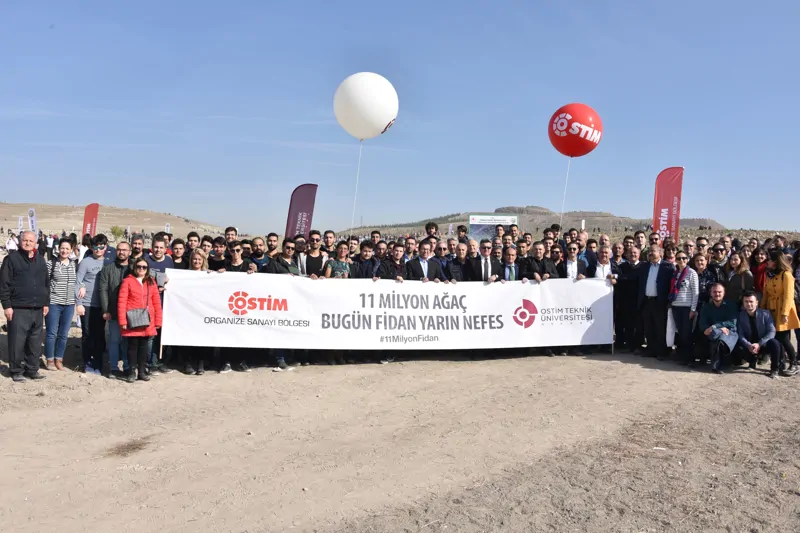 10 Bin Fidan Toprakla Buluştu