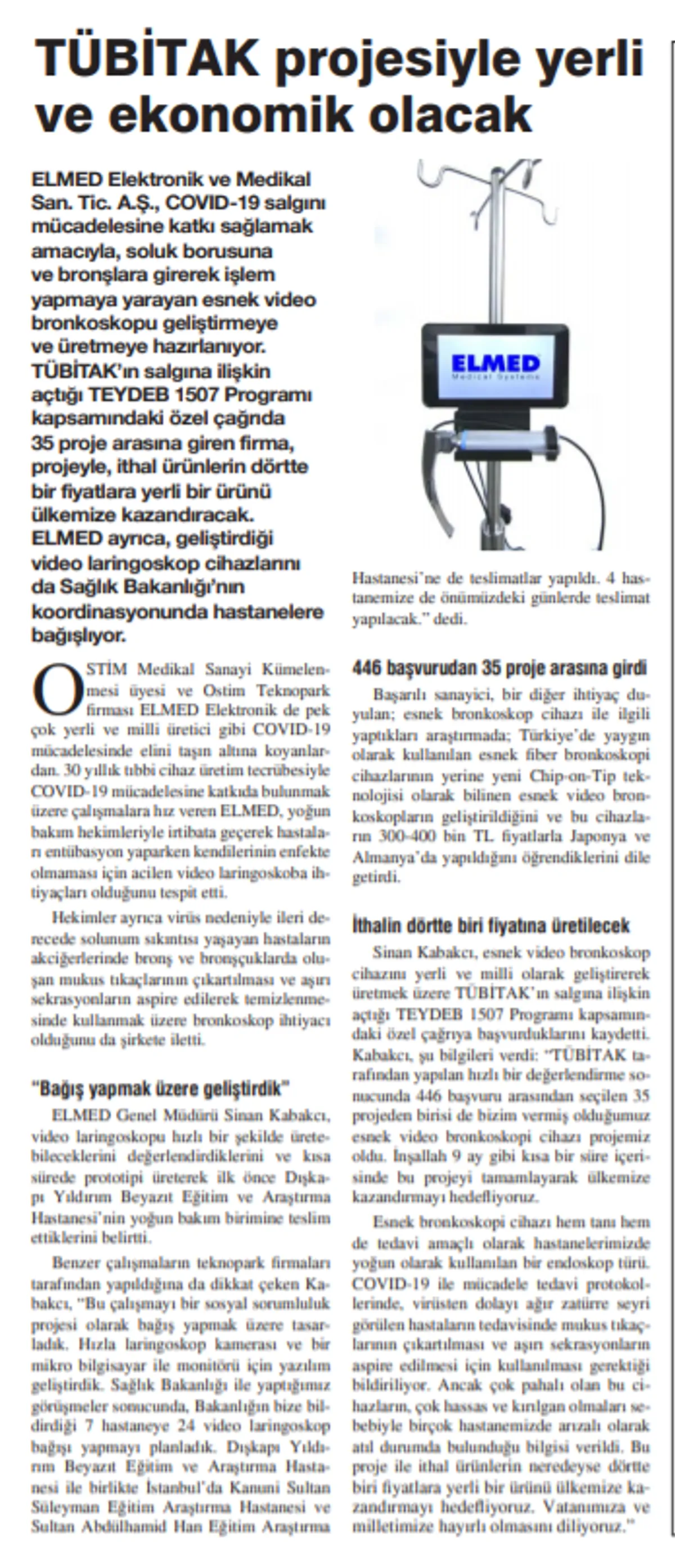 Basın'dan - Ostim Gazetesi