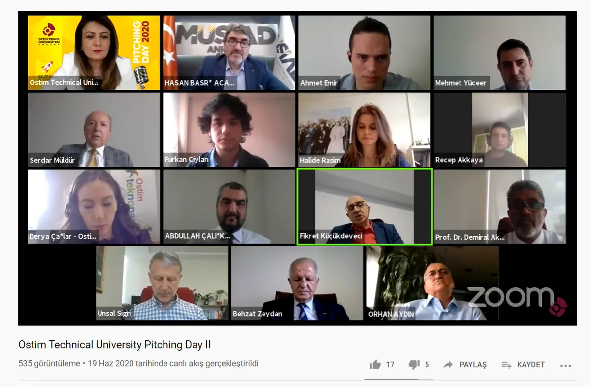 OSTİM TEKNİK ÜNİVERSİTESİ Pitching Day Gerçekleştirildi!..