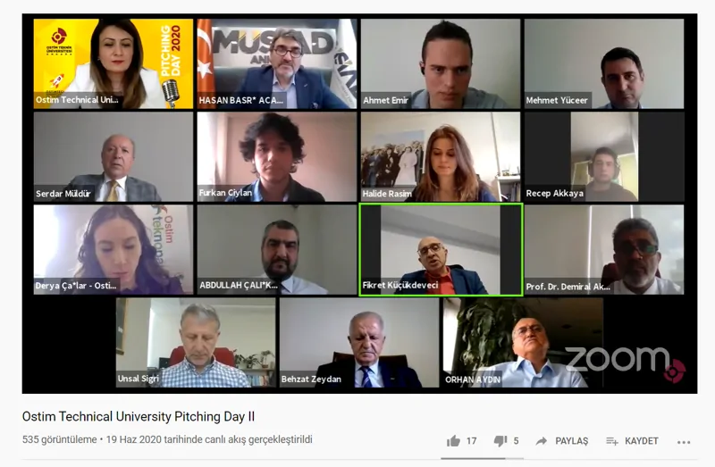 OSTİM TEKNİK ÜNİVERSİTESİ Pitching Day Gerçekleştirildi!..