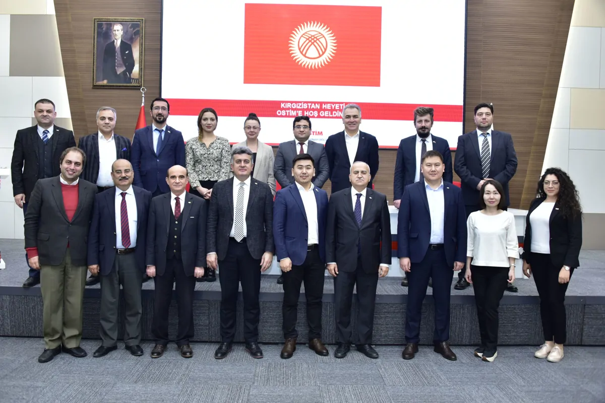 Kırgızistan Heyeti Ostim Ziyareti