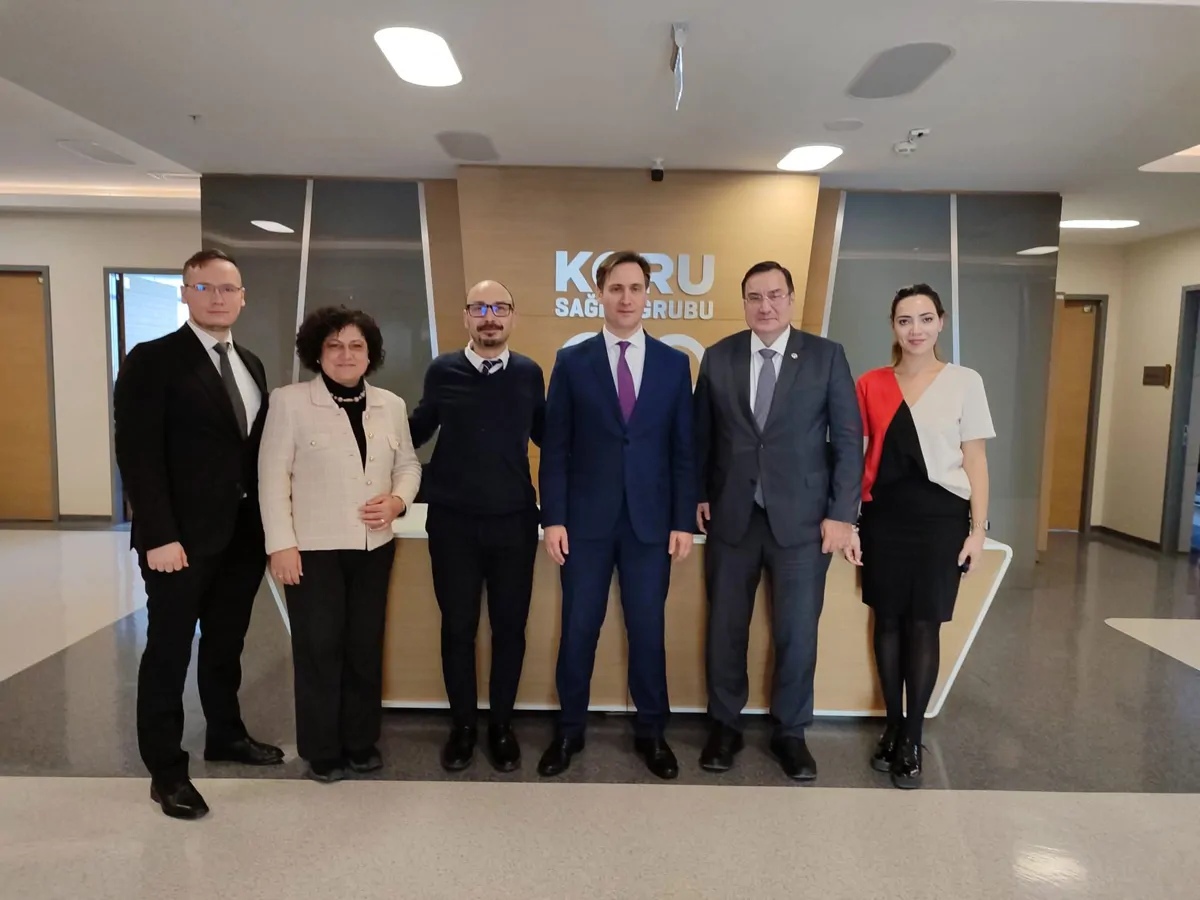 Rusya Federasyonu Sağlık Bakan Yardımcısı ile Toplantı