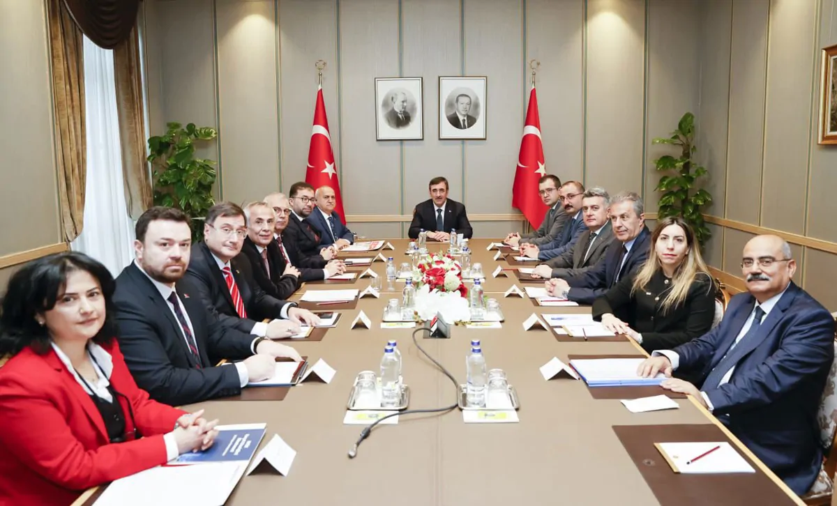 Cumhurbaşkanı Yardımcısı Cevdet Yılmaz Ziyaretimiz