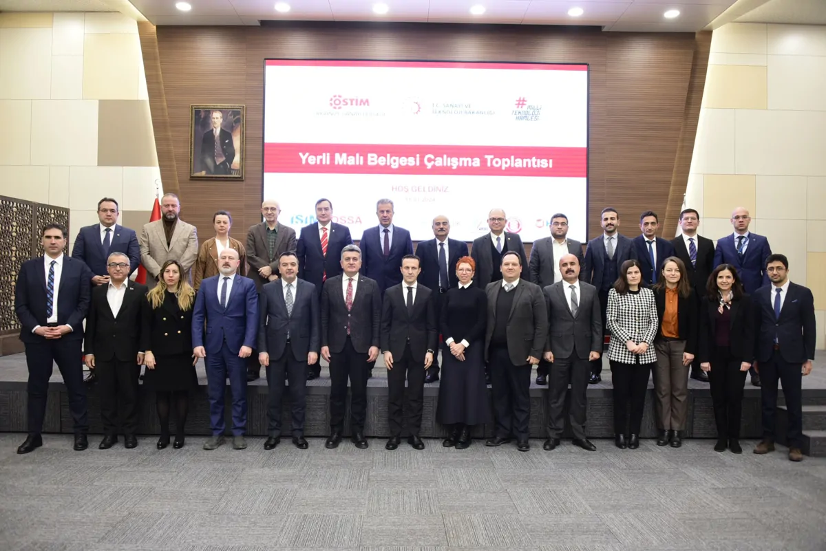 Sanayi ve Teknoloji Bakanlığı Sanayi Genel Müdürü Prof. Dr. İlker Murat Ar OSTİM Ziyareti