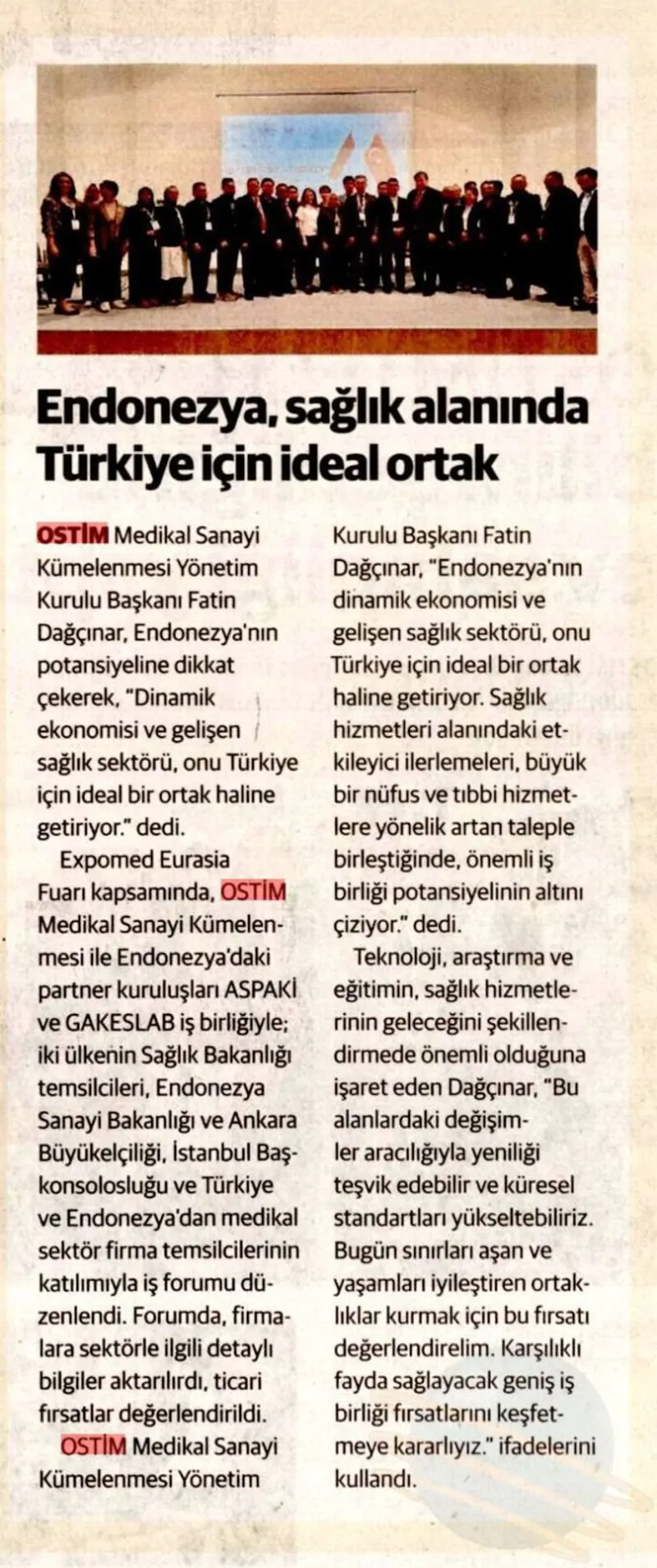 Basın'dan