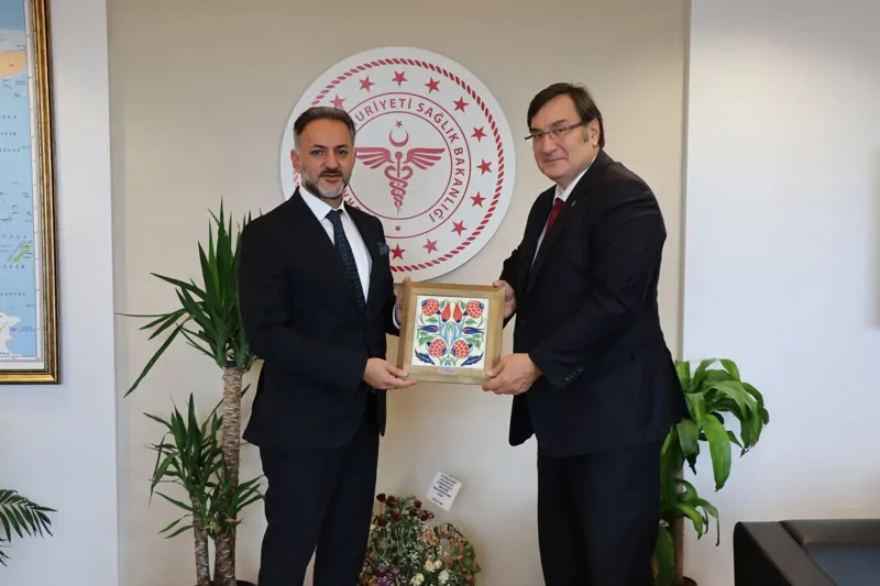 T.C. Sağlık Bakanlığı AB ve Dış İlişkiler Genel Müdürü Dr. Aziz Alper Biten Ziyaretimiz