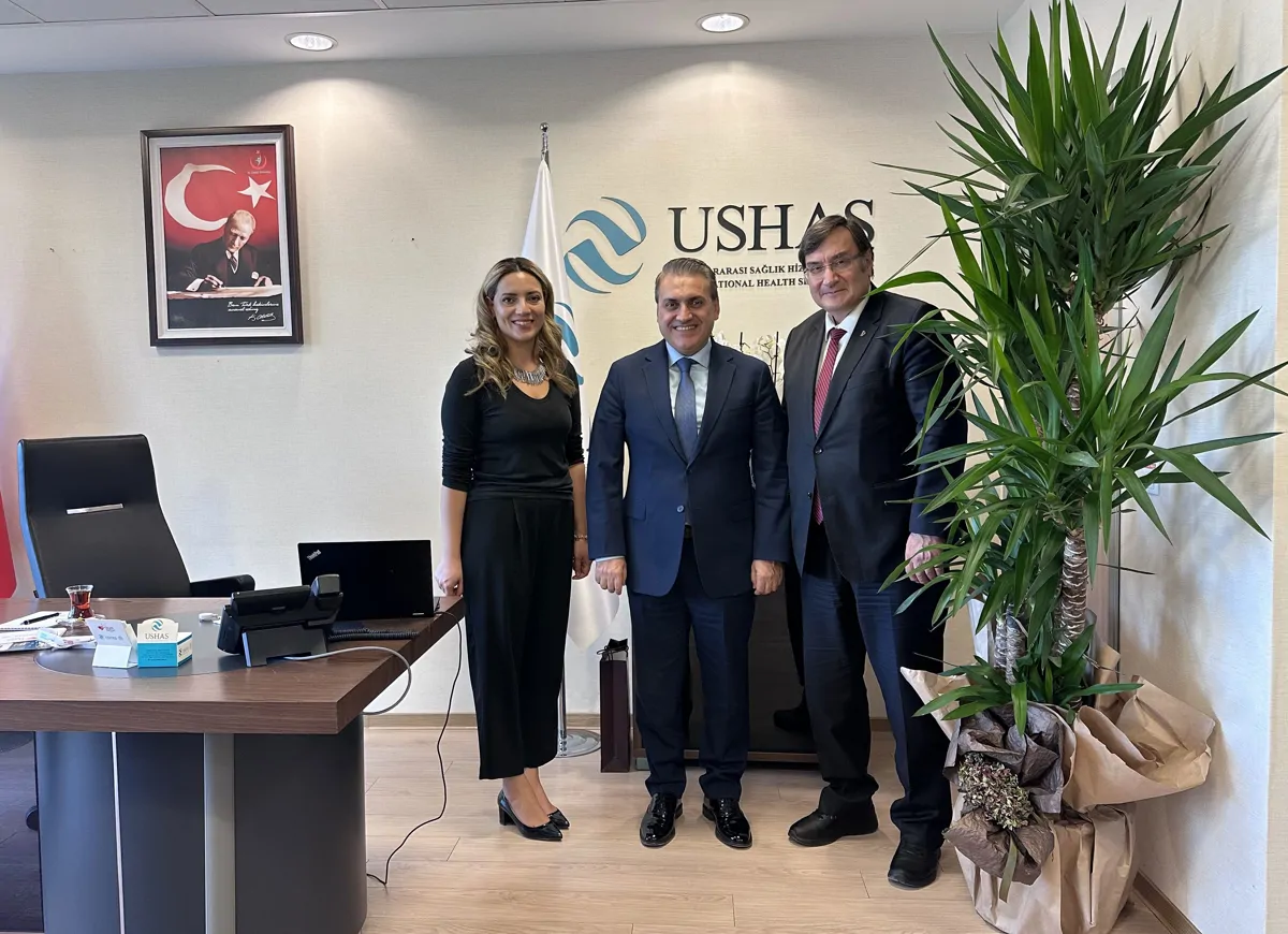 USHAŞ Uluslararası Sağlık Hizmetleri A.Ş. Genel Müdürü Ziyaretimiz