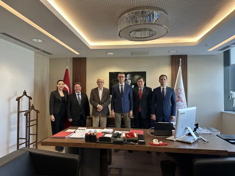 Kamu Hastaneleri Genel Müdürü Uzm. Dr. Emrah Ceviz'i Ziyaret Ettik