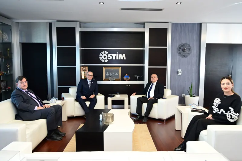Dubai Ticaret Odası Türkiye Temsilcisi Mert Danişger OSTİM Ziyareti