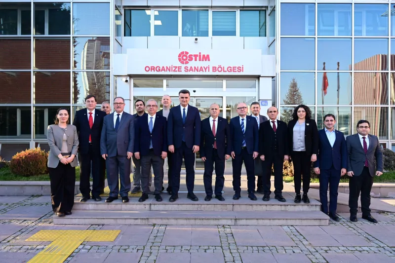 ODTÜ Rektörü Prof. Dr. Ahmet Yozgatlıgil OSTİM’i ziyaret etti.