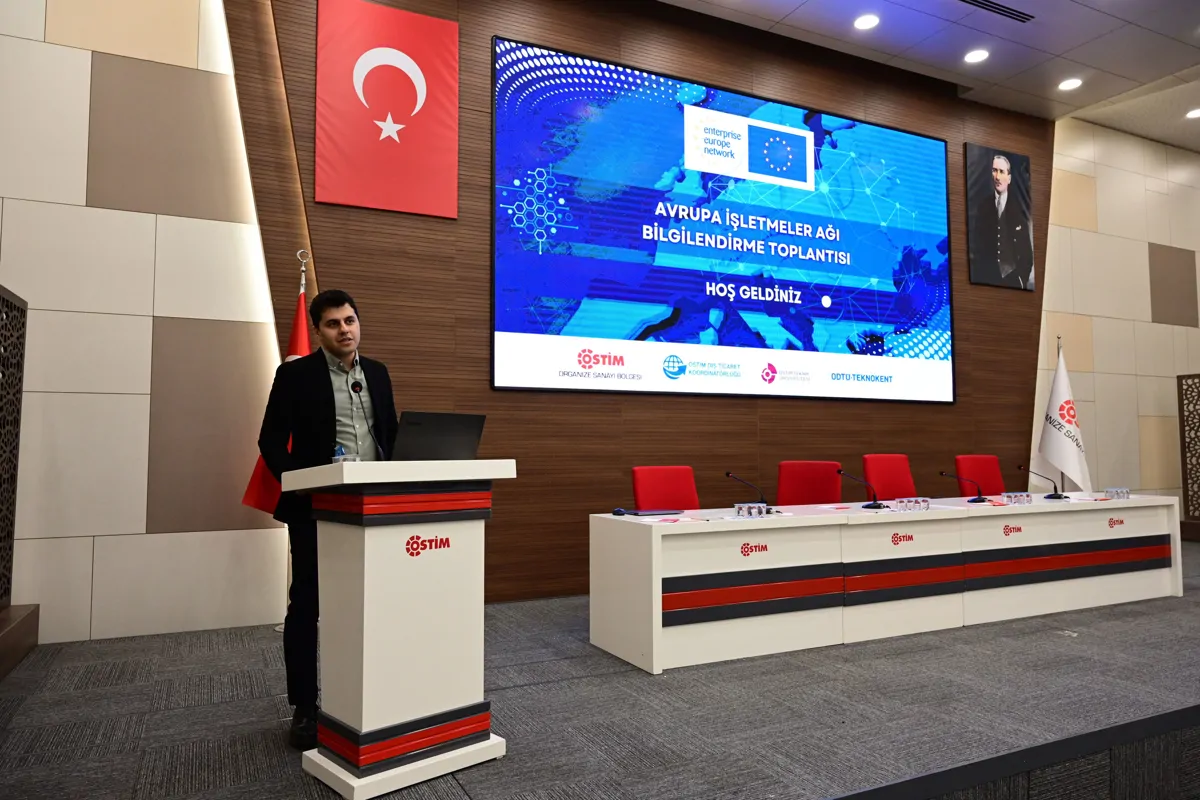 Avrupa İşletmeler Ağı Bilgilendirme Toplantısı Gerçekleştirildi.