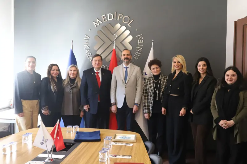 OSTİM Medikal Kümelenmesi'nden Ankara Medipol Üniversitesi'ne Ziyaret