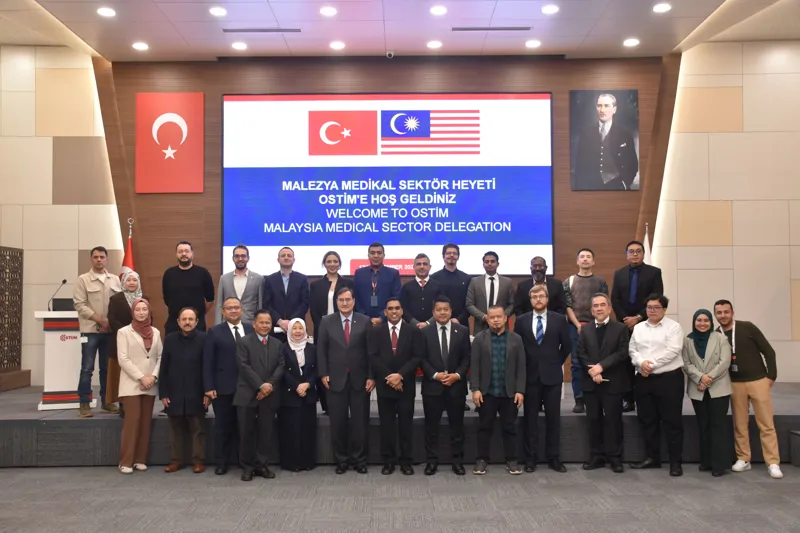 OSTİM’de Dev Buluşma: Türkiye ve Malezya Medikal Sektöründe Stratejik İş Birliği Kapılarını Aralıyor