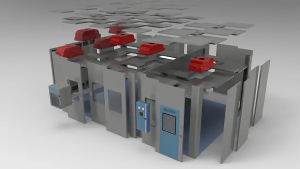 Concept Modular Cleanroom