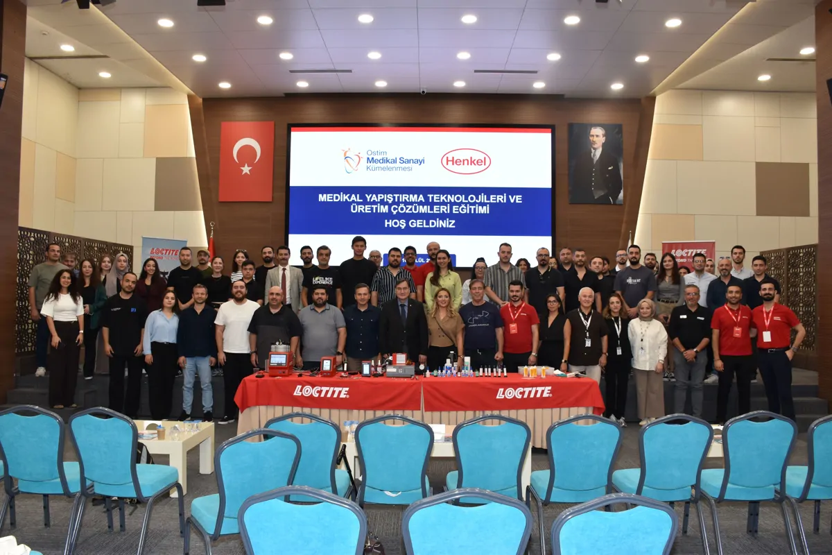 OSTİM Medikal Sanayi Kümelenmesi ve Loctite İş Birliğiyle Medikal Birleştirme Teknolojileri Eğitimi Gerçekleştirildi