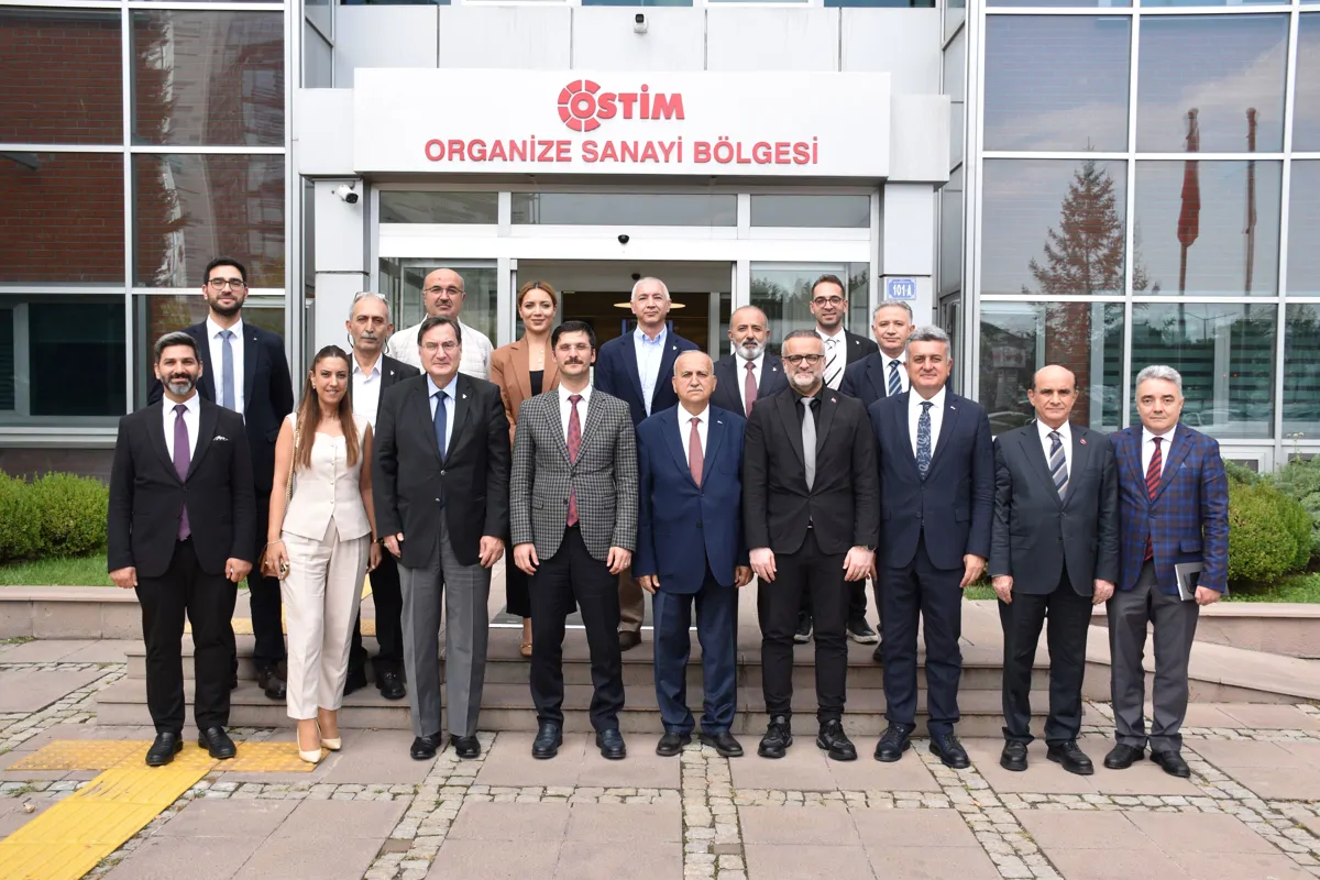 A delegation from the General Directorate of Public Hospitals visited OSTİM.