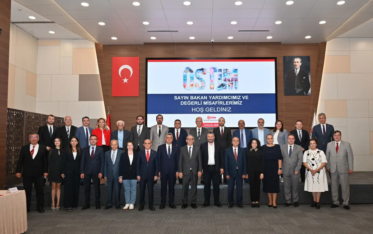 T.C. Sanayi ve teknoloji Bakan Yardımcısı Oruç Baba İnan OSTİM'i Ziyaret Etti