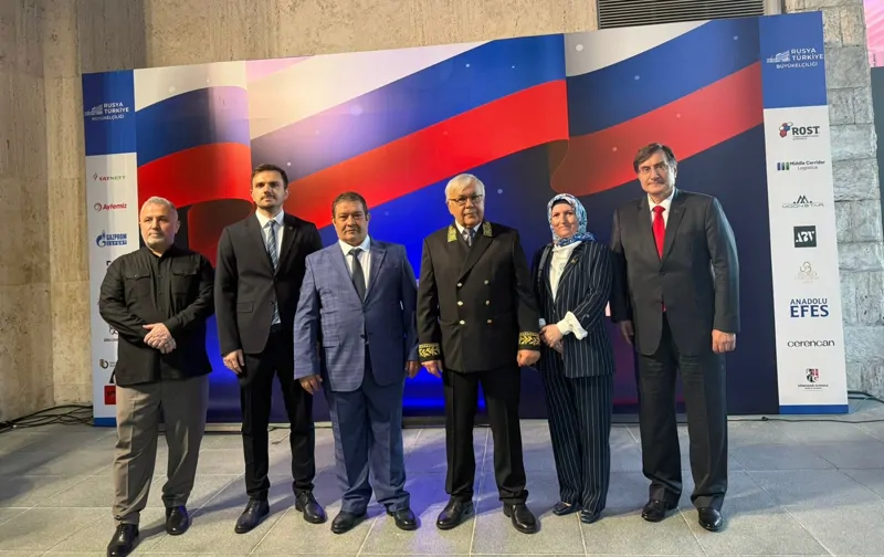 Rusya Federasyonu Türkiye Büyükelçiliği Resepsiyonu'na Katıldık